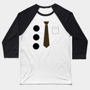 3-Hole Punch Jim Halloween Costume Baseball T-Shirt